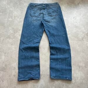 2000s y2k wide leg washed flare jeans